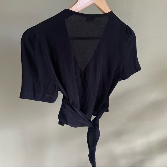 SUNDAY BEST WRAP TOP, Size XS - Picture 5 of 8
